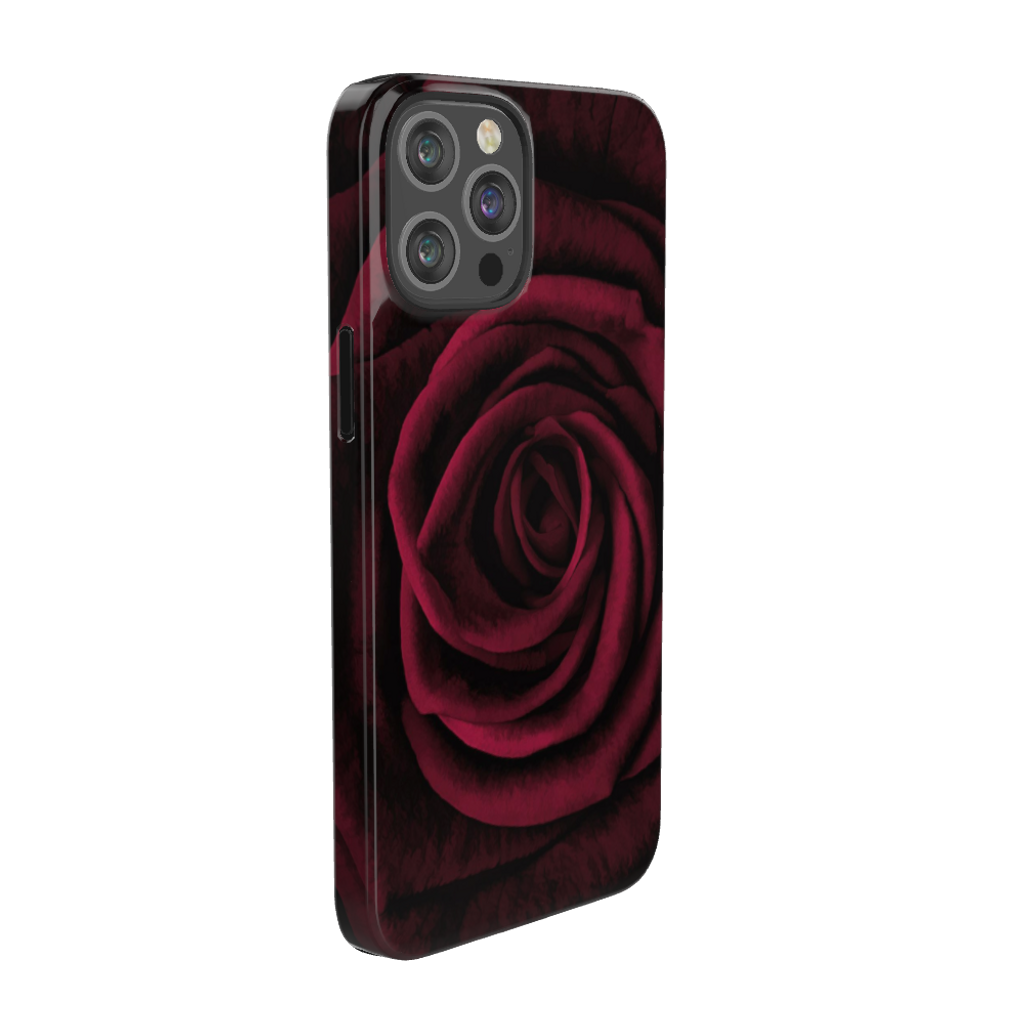 rose phone case Crimson Rose Phone Case – Leslie Hoyt Fine Art