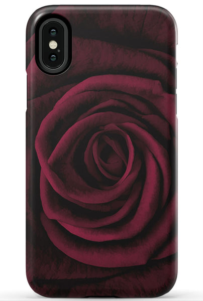 Crimson Rose Phone Case