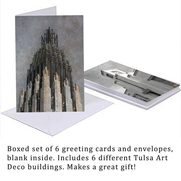 Art Deco Blank Note Cards